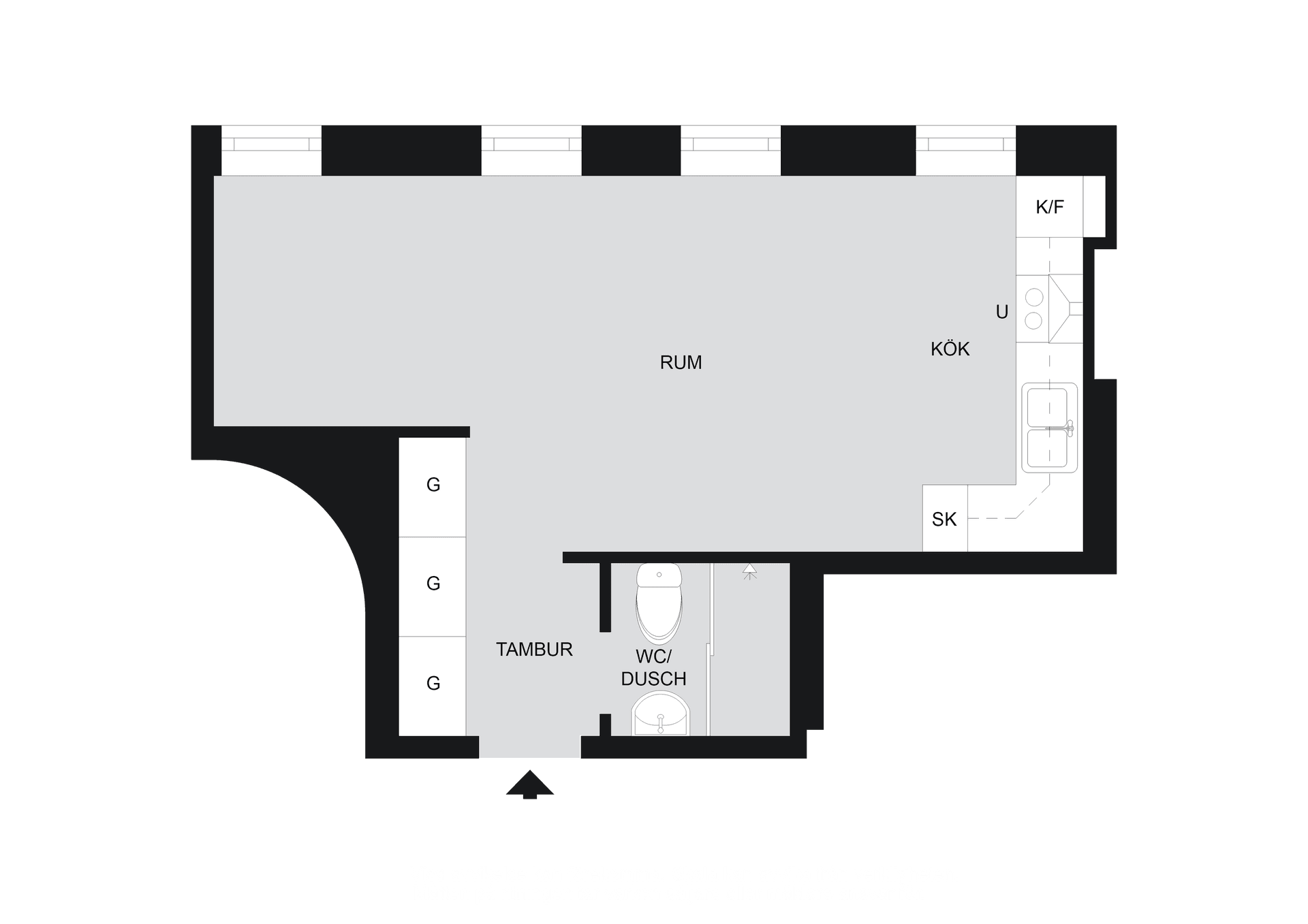 Bostadsrätt, Rindögatan 32, Stockholm