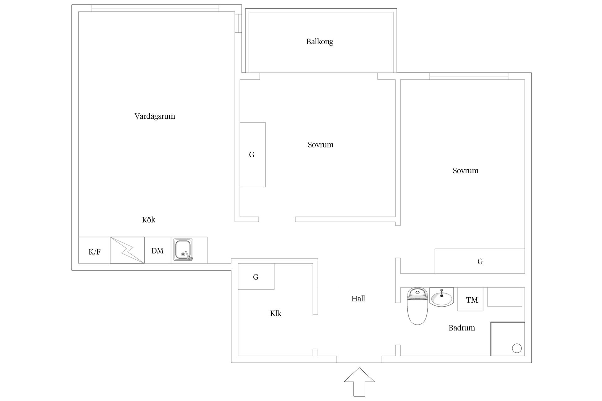 Bostadsrätt, Rålambsvägen 10B, 4 Tr, Kungsholmen - Marieberg, Stockholm