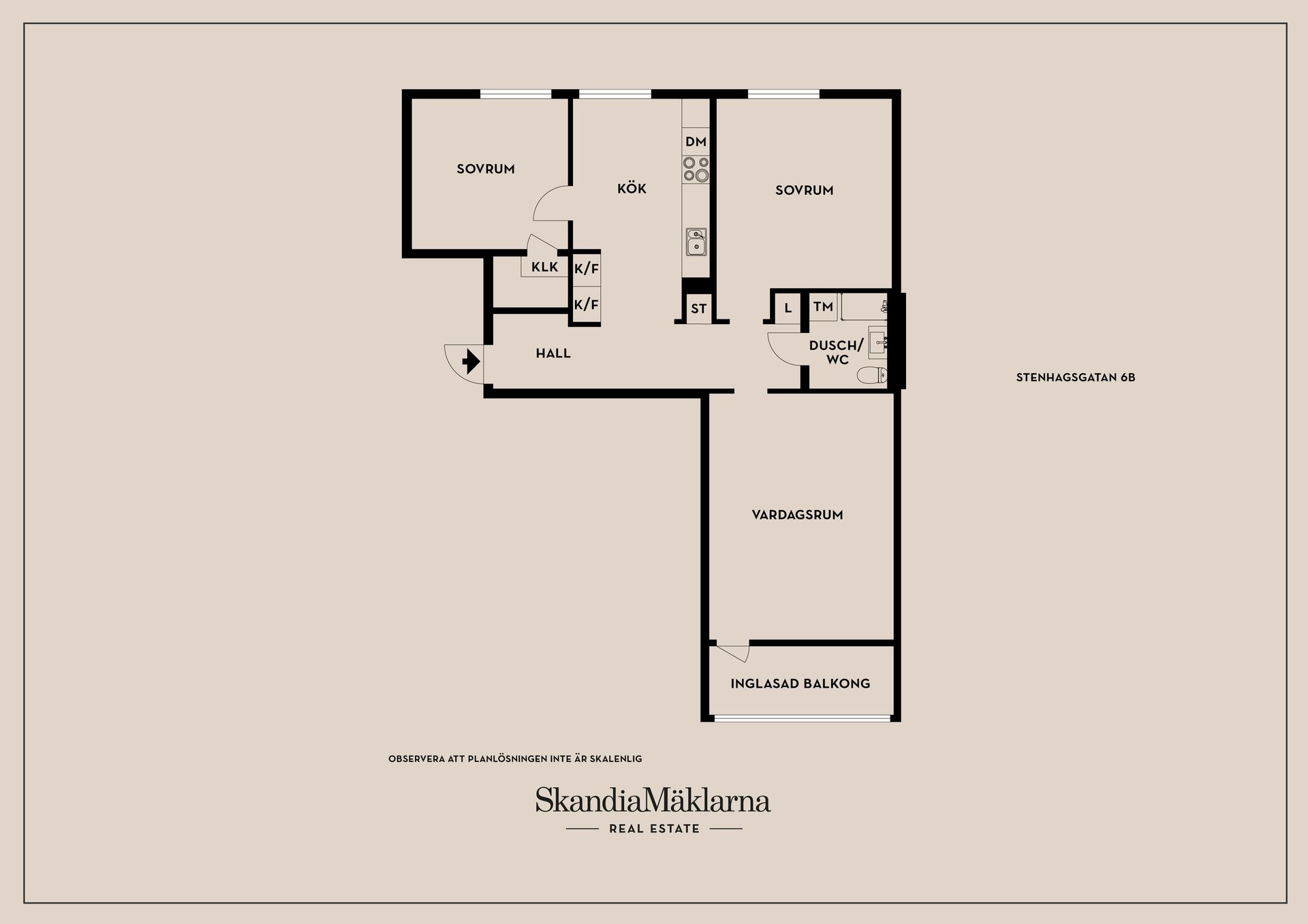 Bostadsrätt, Stenhagsgatan 6B, Våxnäs, Karlstad