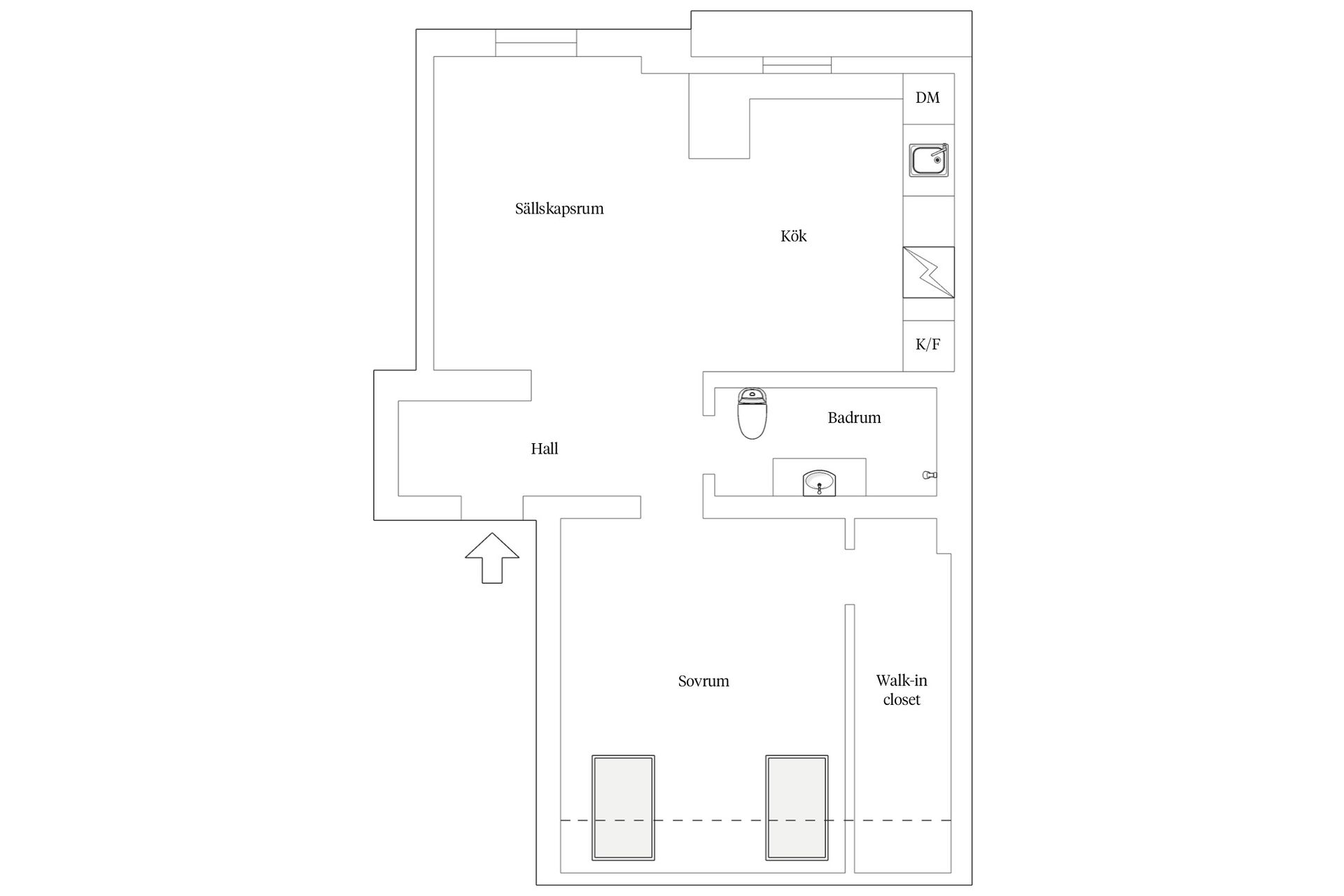 Bostadsrätt, Amiralsgatan 29B, S:t Knut, Malmö