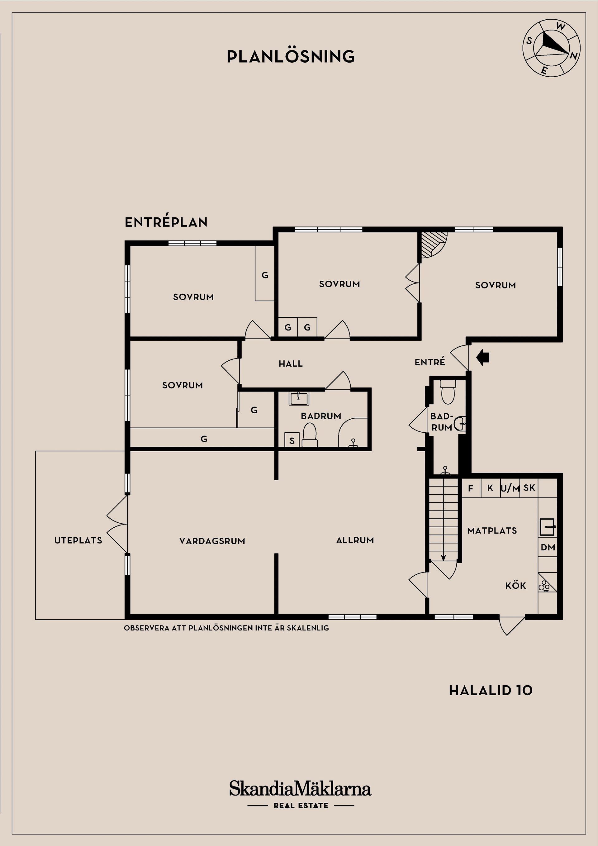 Bostadsrätt, Halalid 10, Tågaborg, Helsingborg