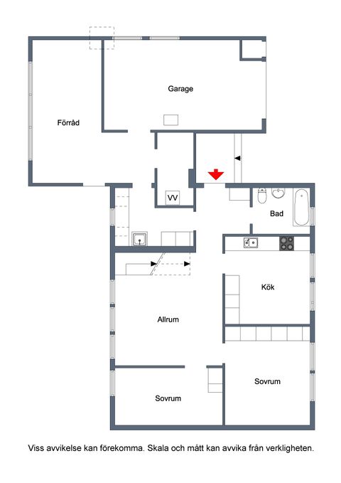 Villa, Gladaberg 24, Gladaberg, Vindeln