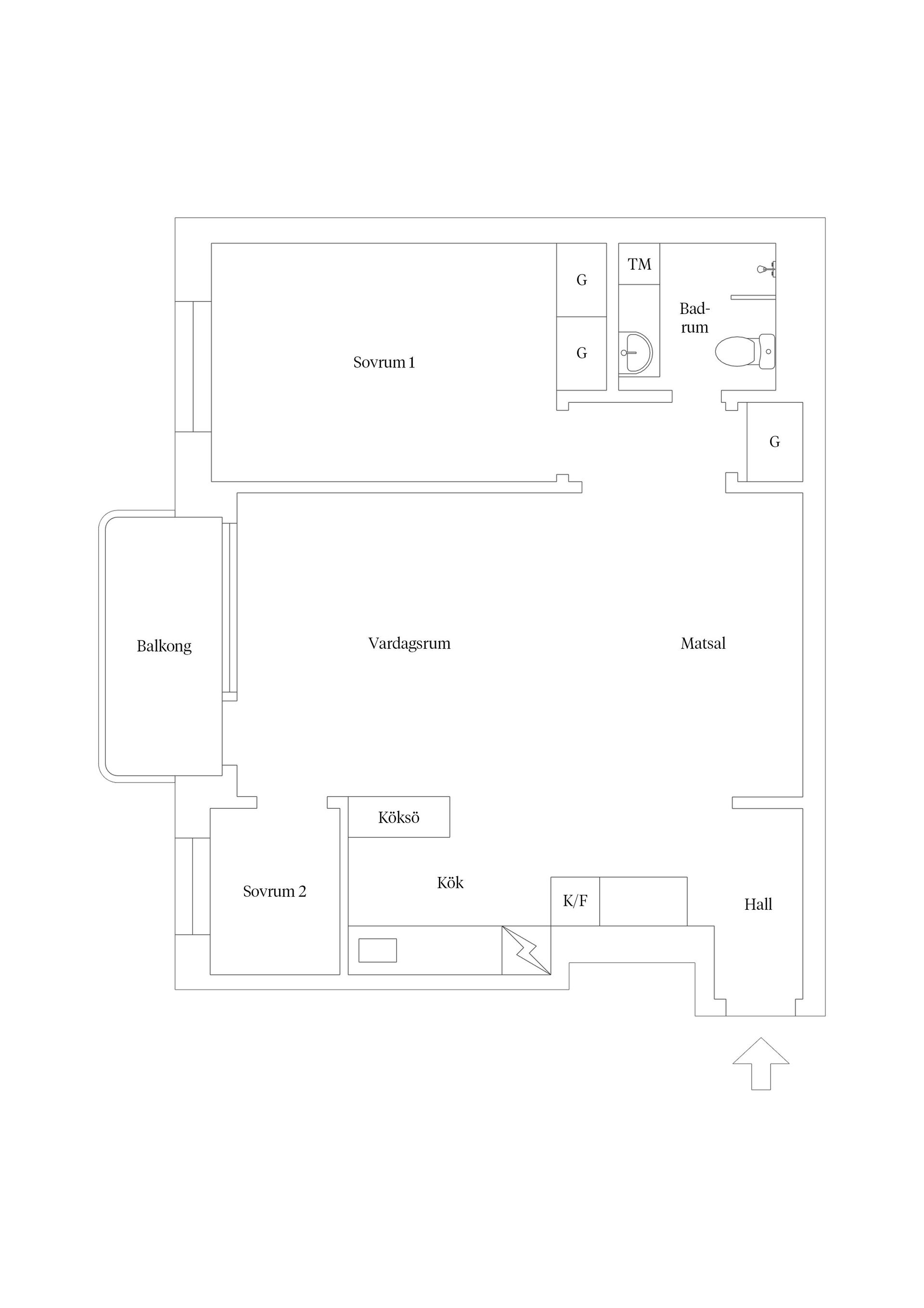 Bostadsrätt, Dannemoragatan 18, 4 tr, Vasastan, Stockholm