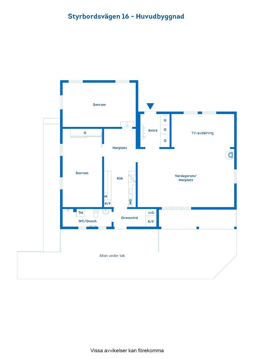 Villa, Styrbordsvägen 16, Skeppsvik, Nyköping