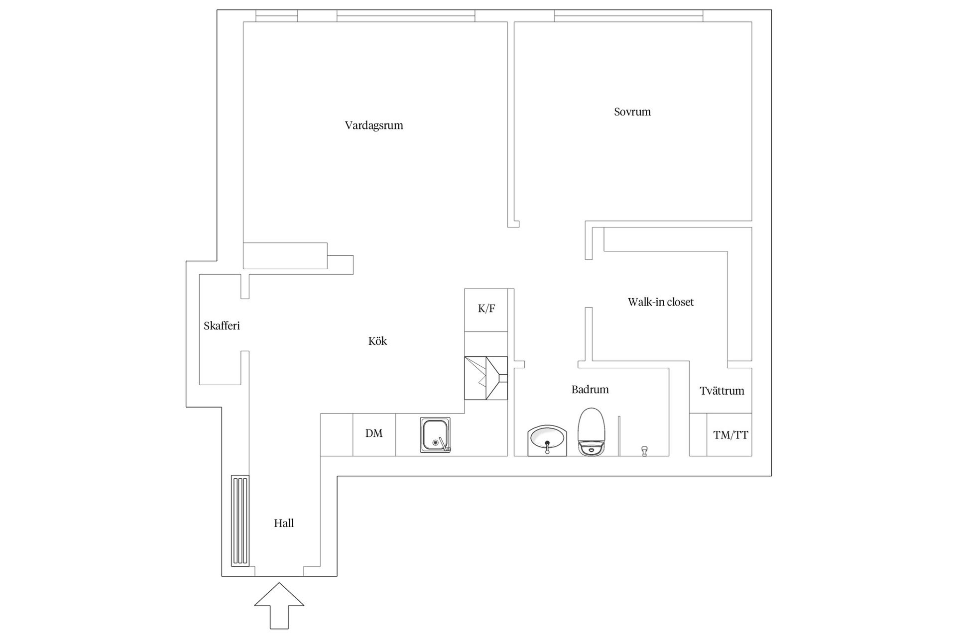Bostadsrätt, Alströmergatan 32B, Kungsholmen, Stockholm