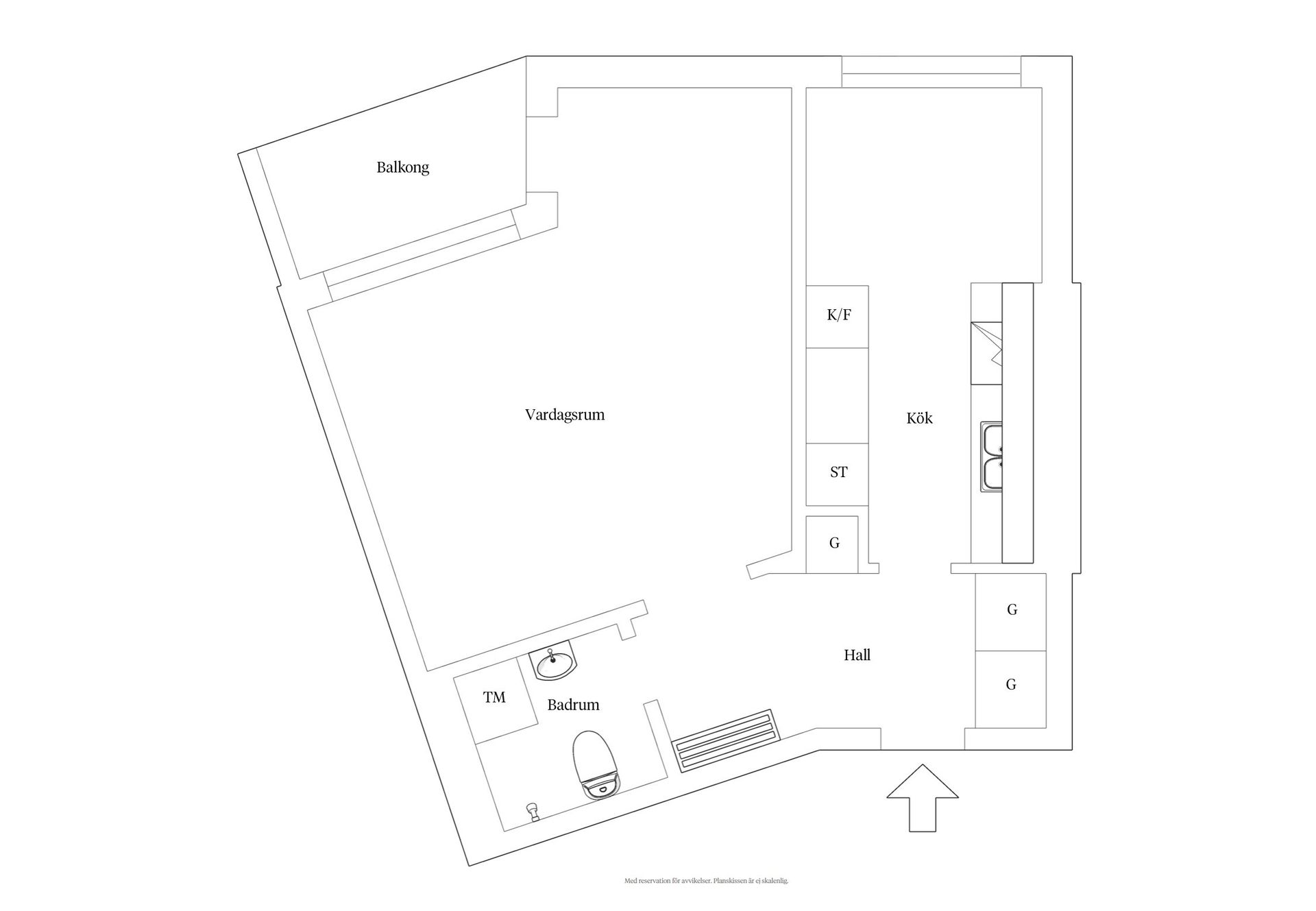 Bostadsrätt, Narvavägen 67, Hammarby, Västerås