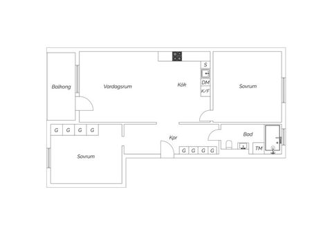 Bostadsrätt, Kristinebergsvägen 46, Stockholm