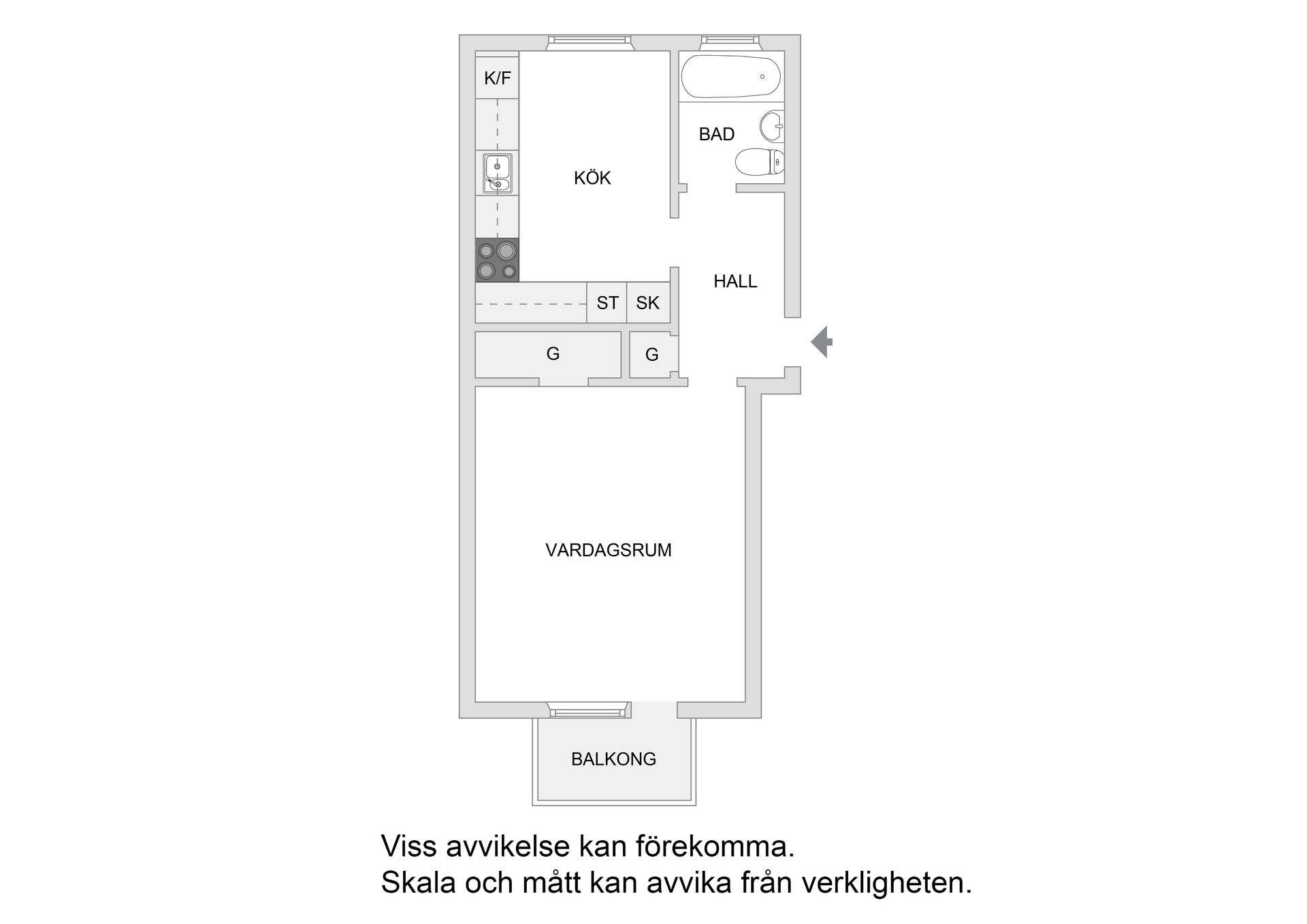 Bostadsrätt, Jönåkersvägen 3, 2tr, Svedmyra, Stockholm