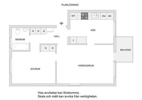 Bostadsrätt, Voxnegränd 18, 3tr, Bagarmossen, Stockholm