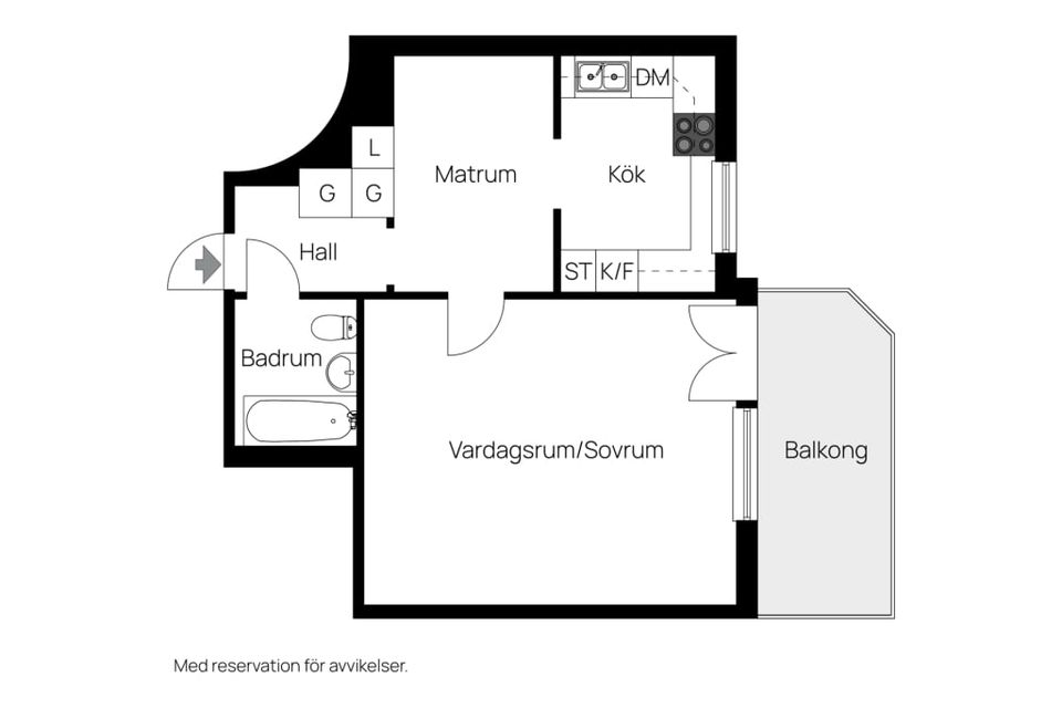 Bostadsrätt, Centralvägen 62 B, Lgh 1201, Frövi, Lindesberg
