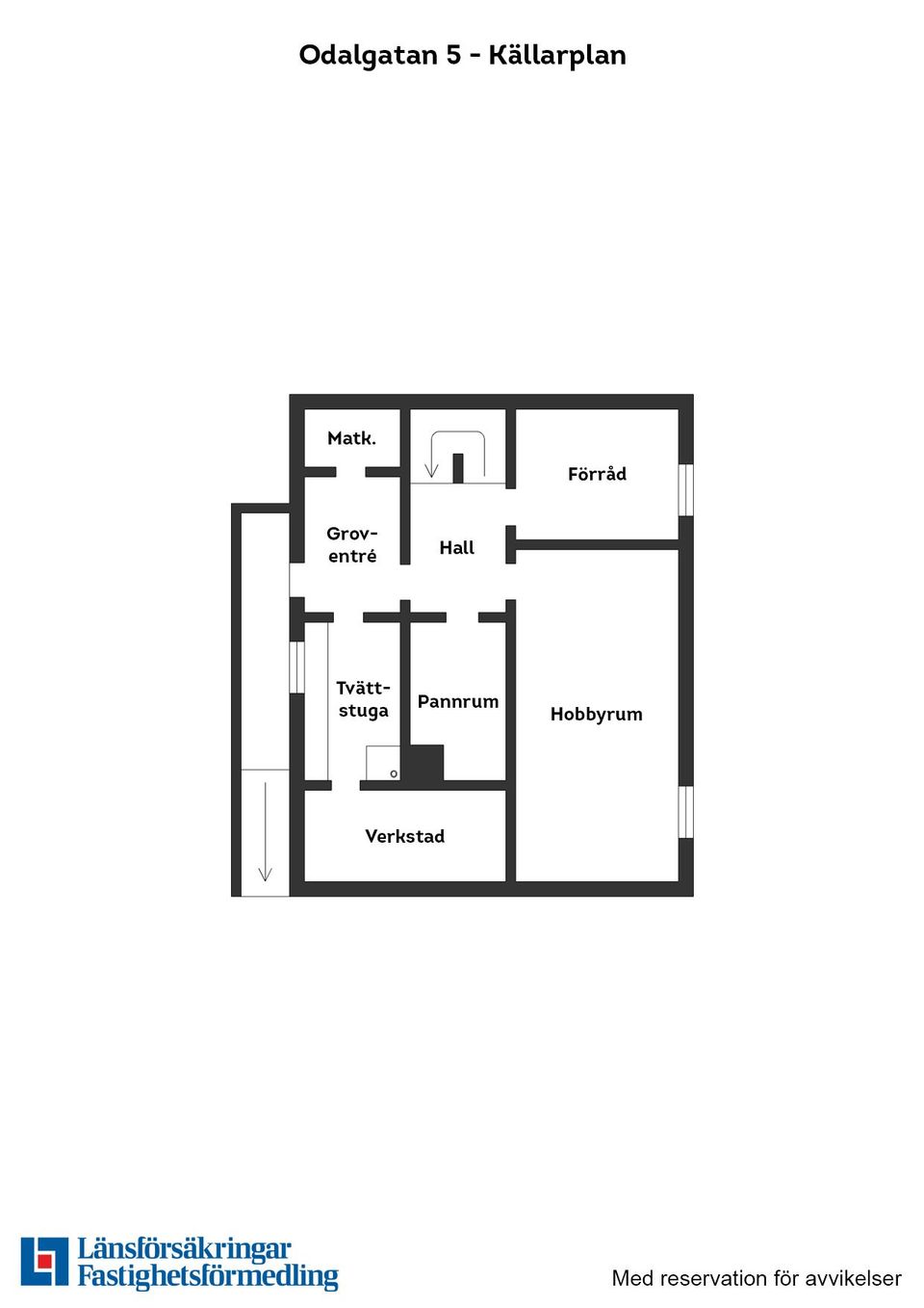 Villa, Odalgatan 5, Centrum, Laholm