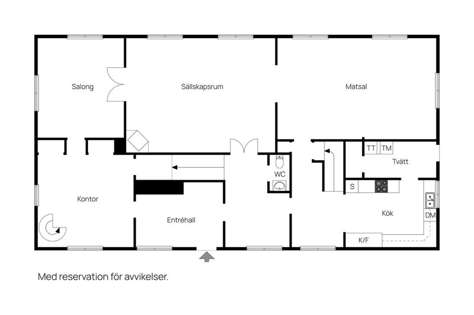 Villa, Järpås Prästgården 1, Järpås Backa, Lidköping