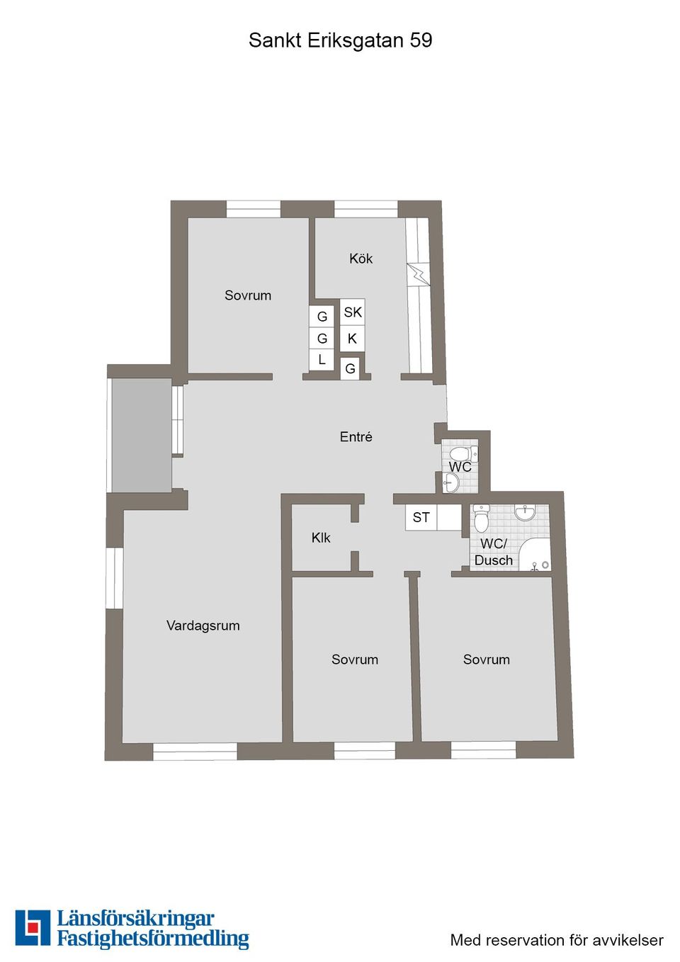 Bostadsrätt, Torggatan 36A, Centrum, Enköping