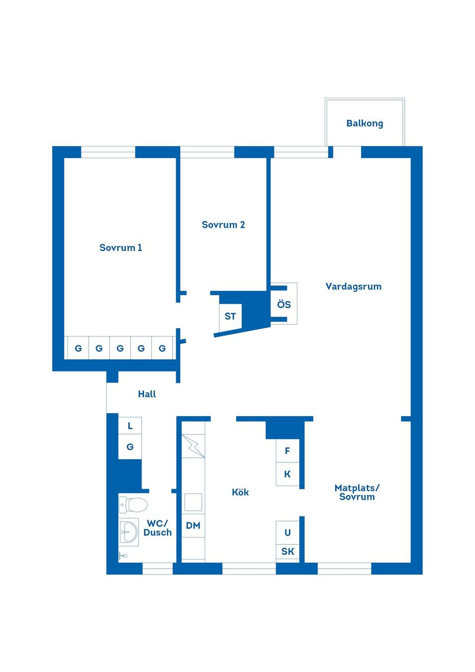 Bostadsrätt, Garnisonsvägen 12, Garnisonen, Linköping