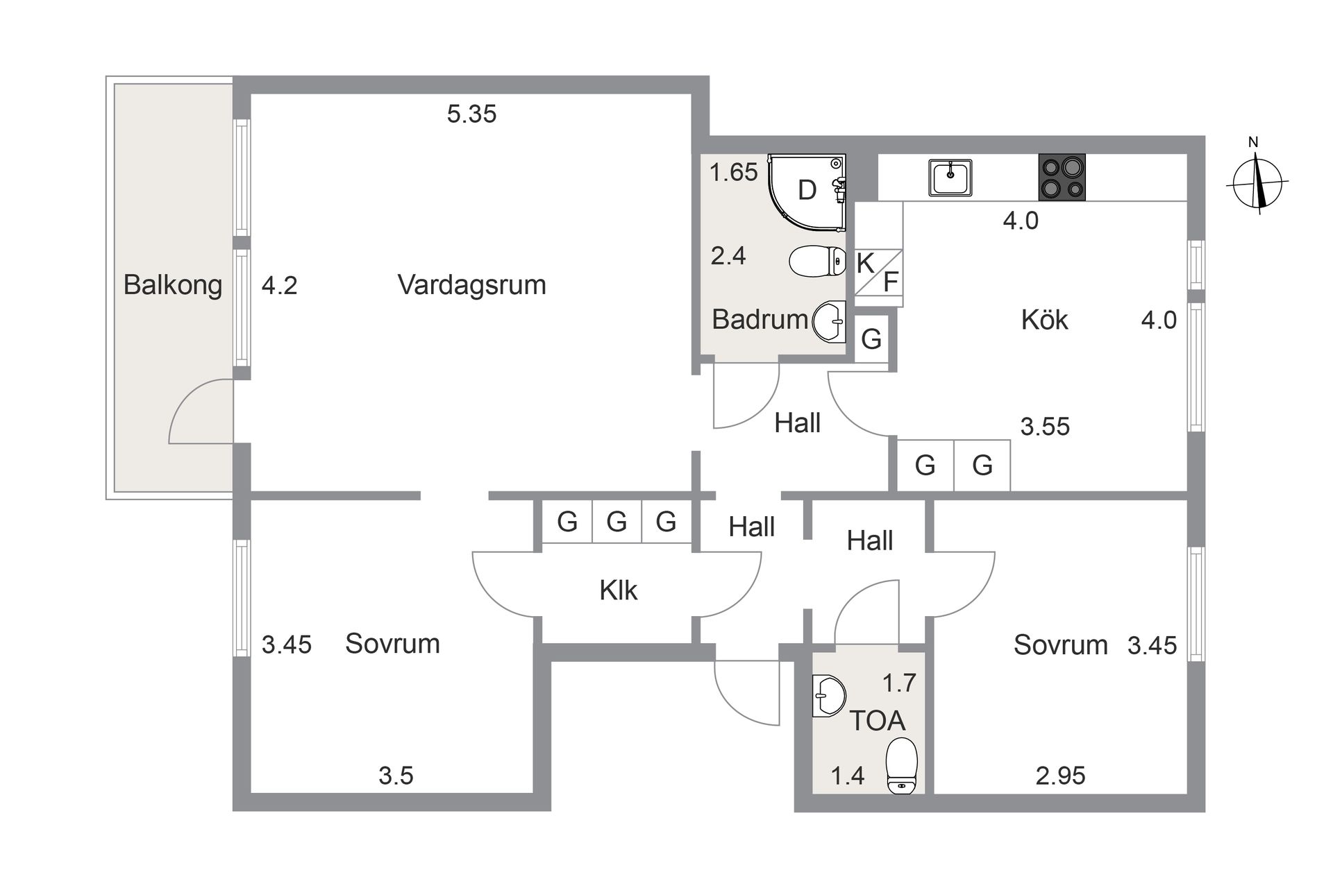 Bostadsrätt, Hovslagaregatan 19, Kronogården, Trollhättan
