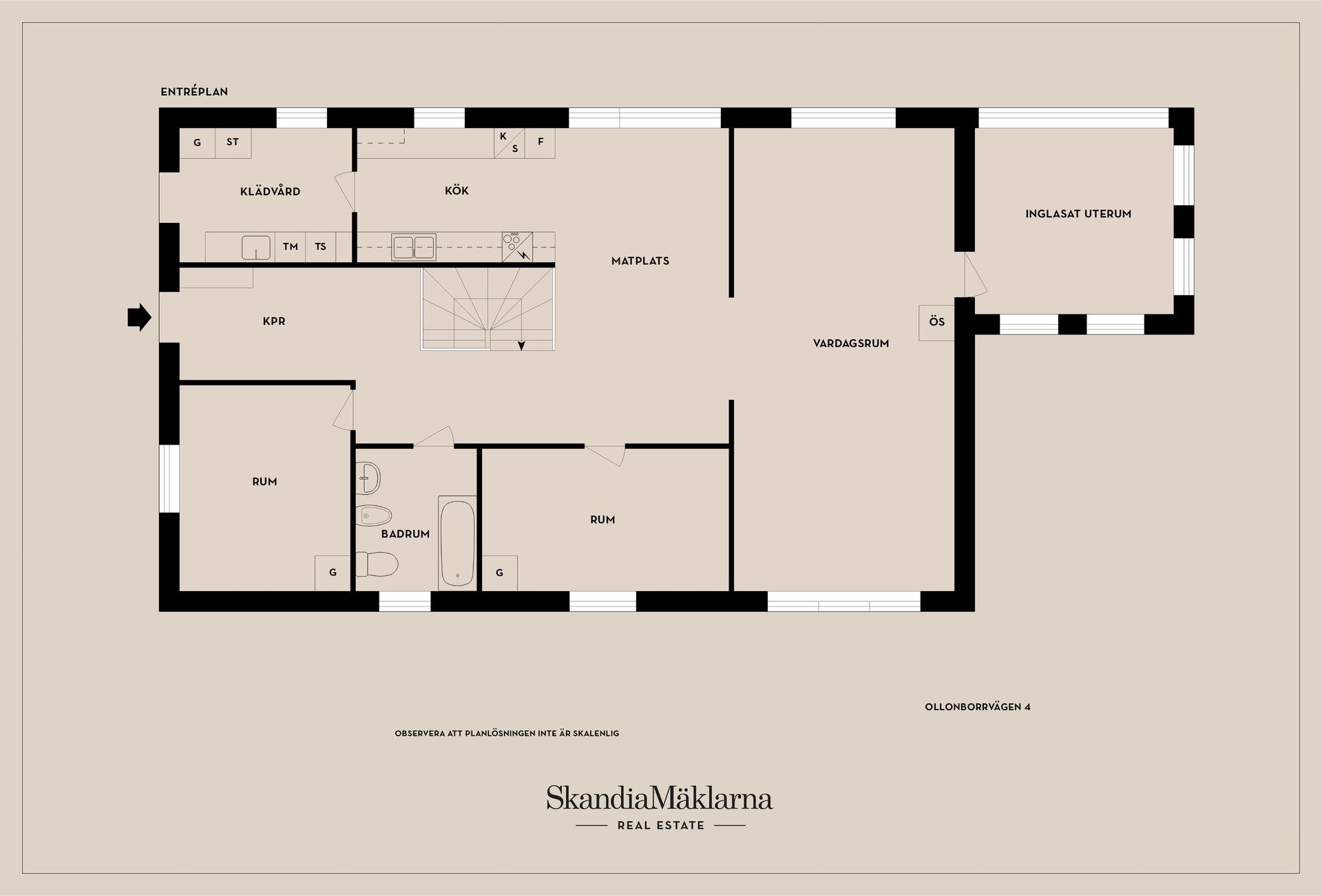 Villa, Ollonborrvägen 4, Övre Öxnehaga, Jönköping
