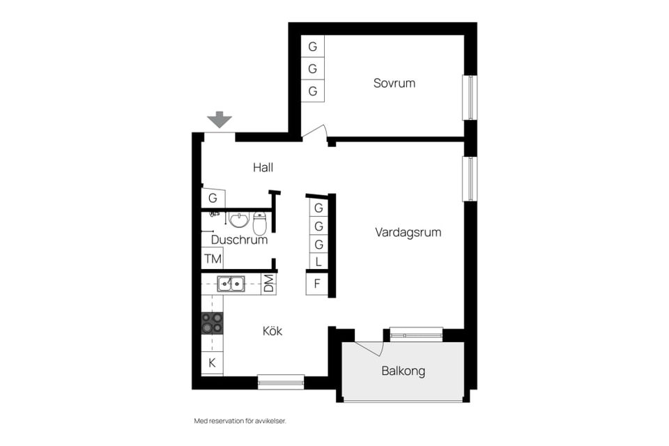 Bostadsrätt, Krokvägen 11, Brännan, Härnösand