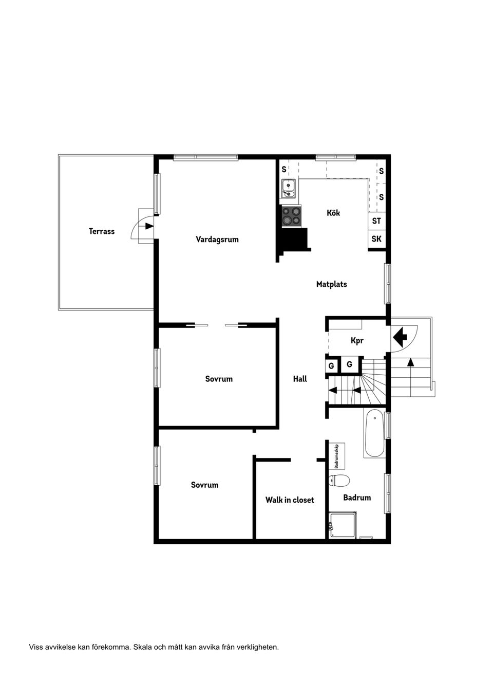 Villa, Södra vägen 4, Skattkärr, Karlstad