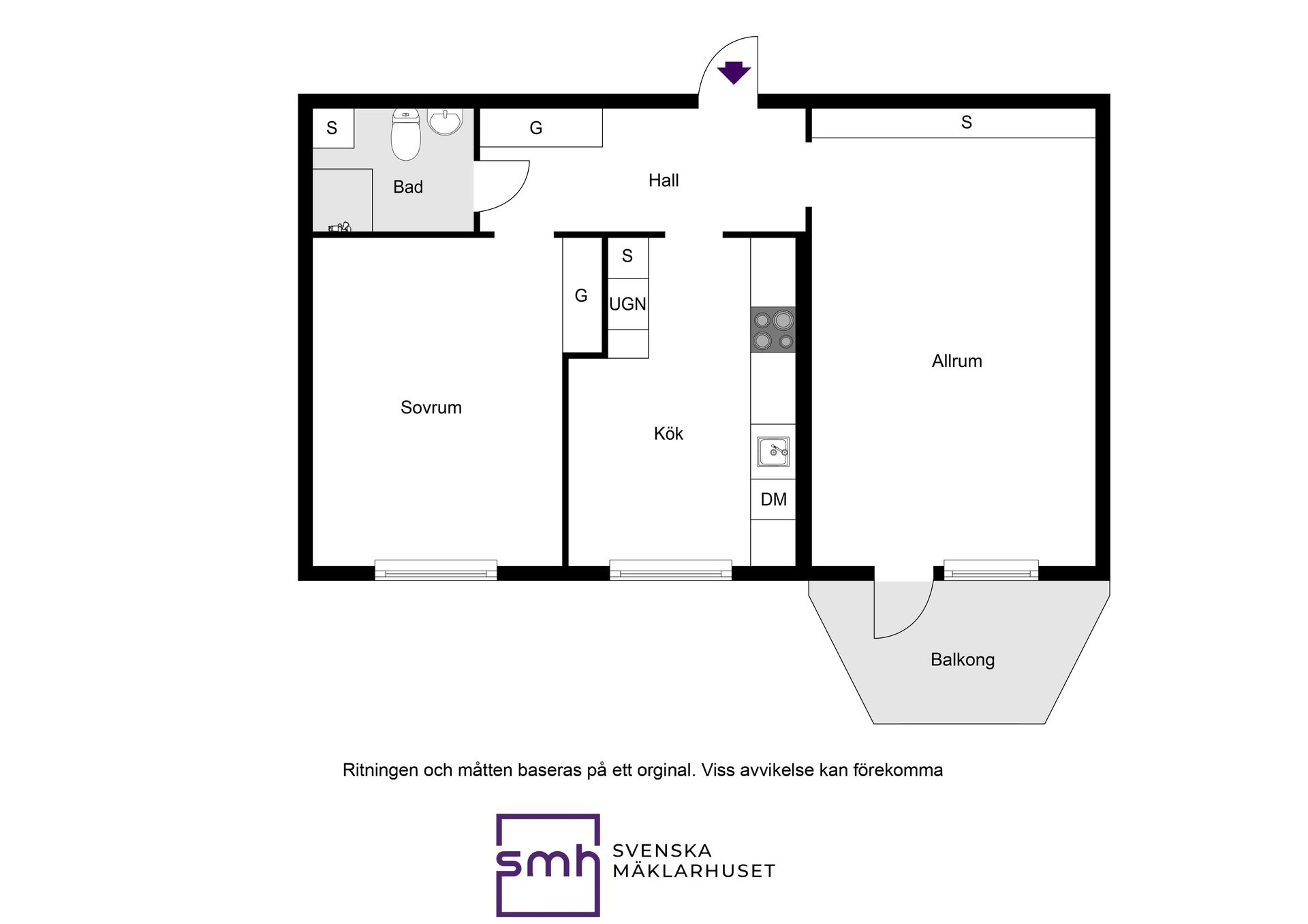 Bostadsrätt, Tegelmästaregatan 4A, Ängavången, Ängelholm