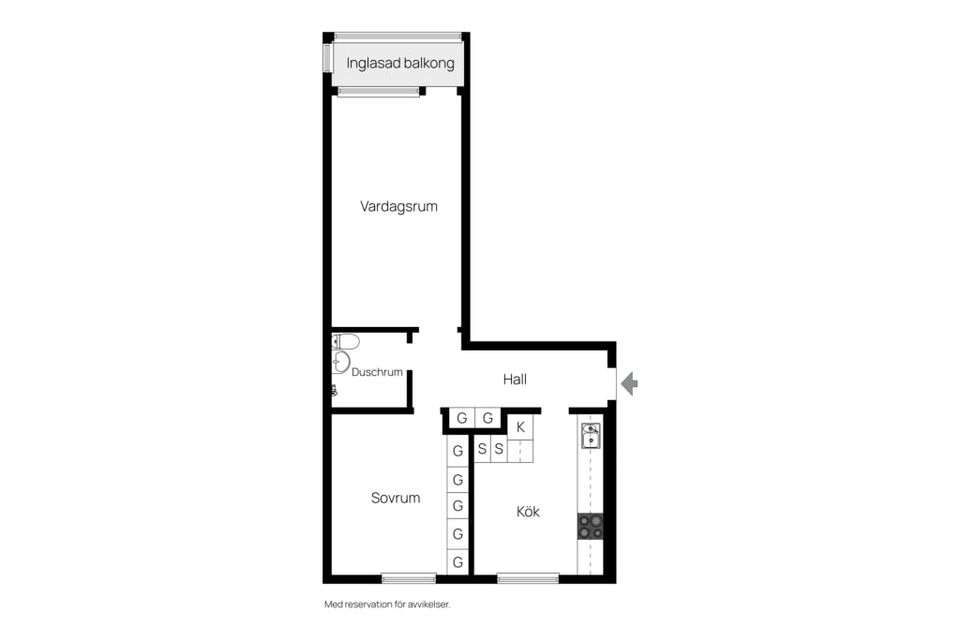 Bostadsrätt, Västra Bangatan 63c, Märsta - Sätuna, Sigtuna