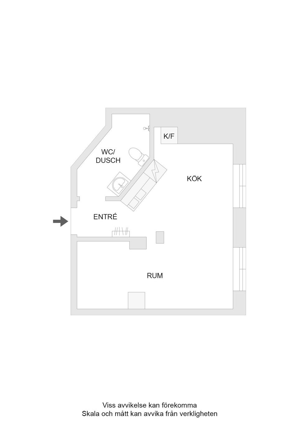 Bostadsrätt, Kopparbergsvägen 23, Centrum, Västerås