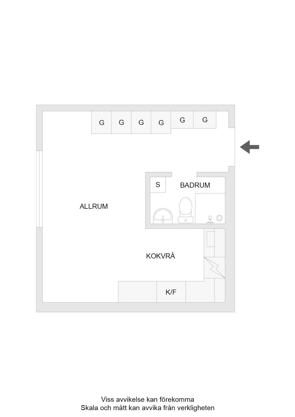 Bostadsrätt, Timmermansgatan 6, Centrum, Västerås