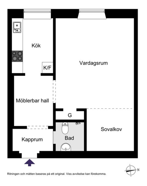 Bostadsrätt, Badstrandsvägen 22, 2 tr, Stora Essingen, Stockholm