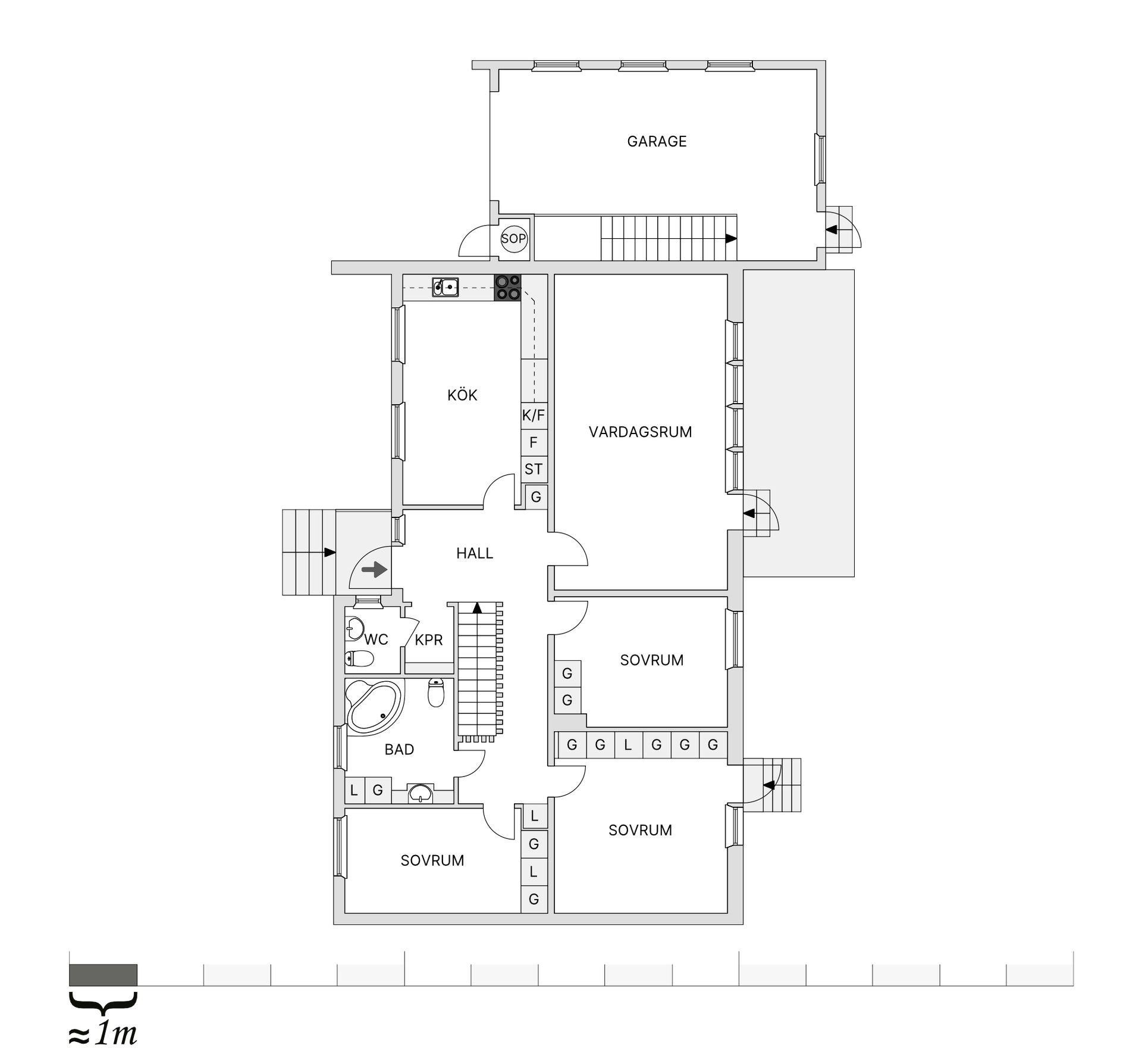 Villa, Klatebergsvägen 5, Hyssna - Klateberg, Mark