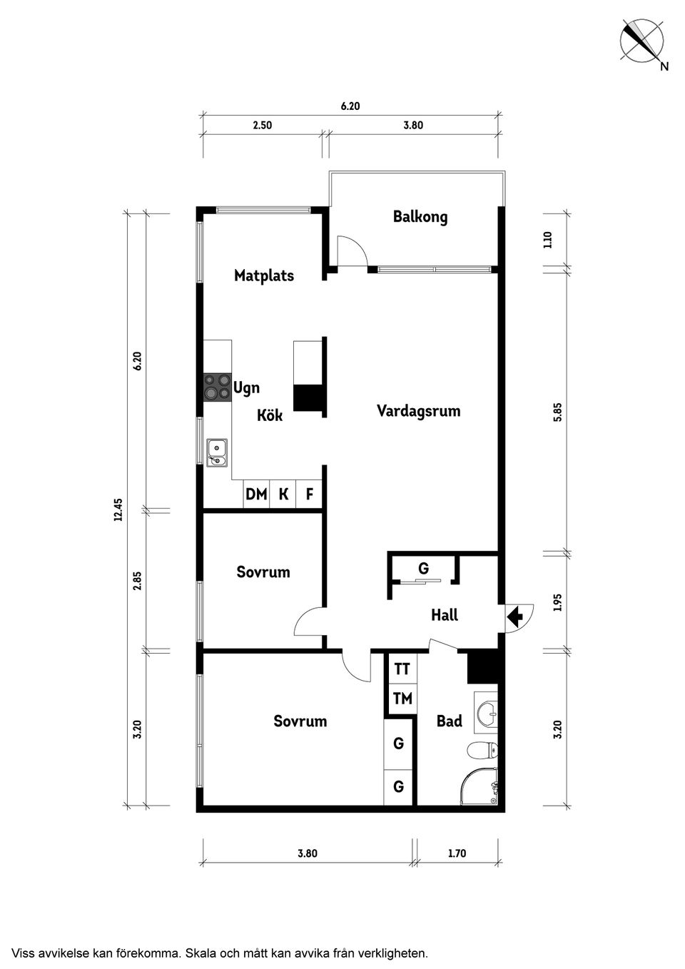 Bostadsrätt, Mor Johannas Väg 11A, Björkris, Kungsbacka