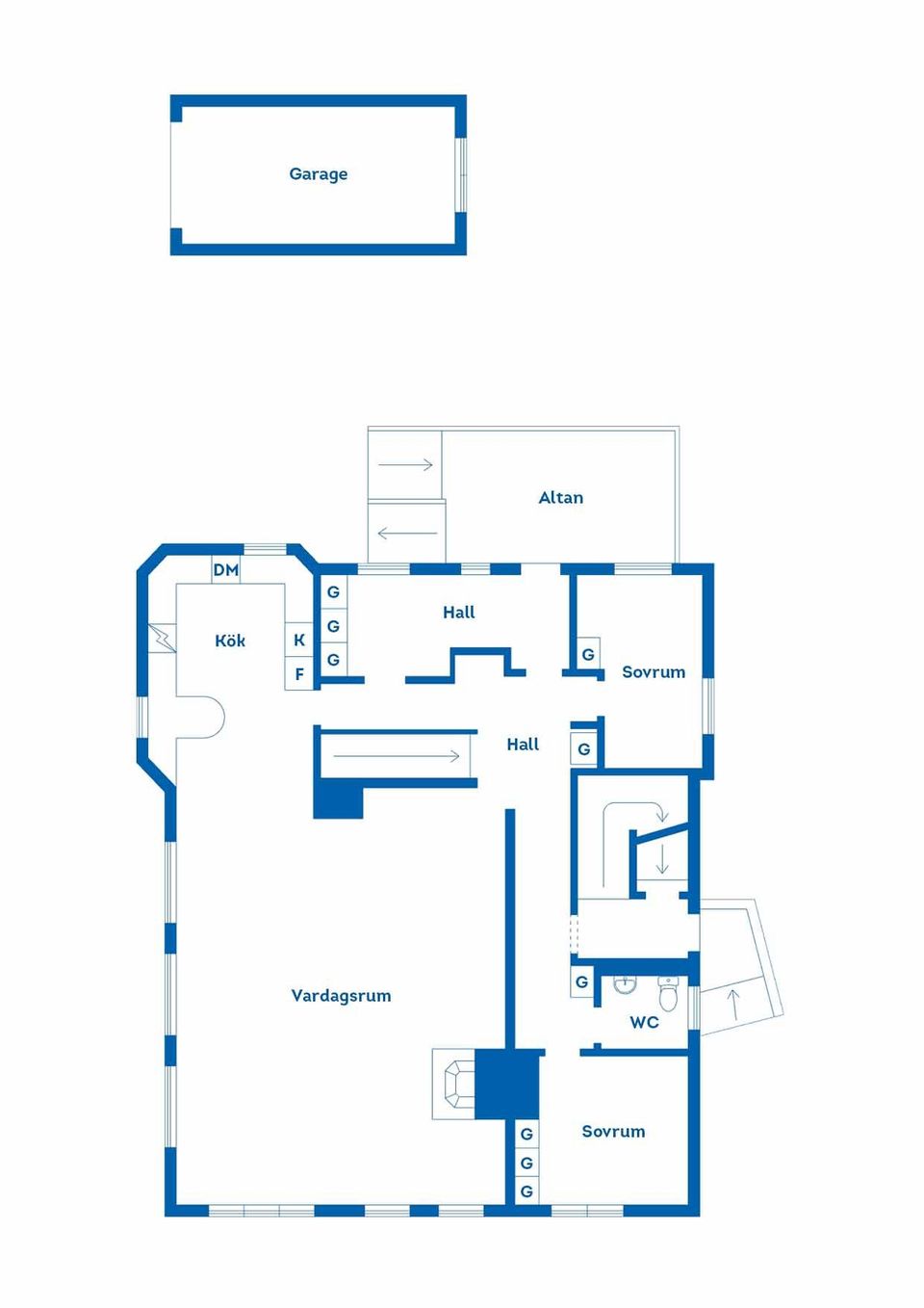 Villa, Torngatan 22, Norra Brännan, Härnösand