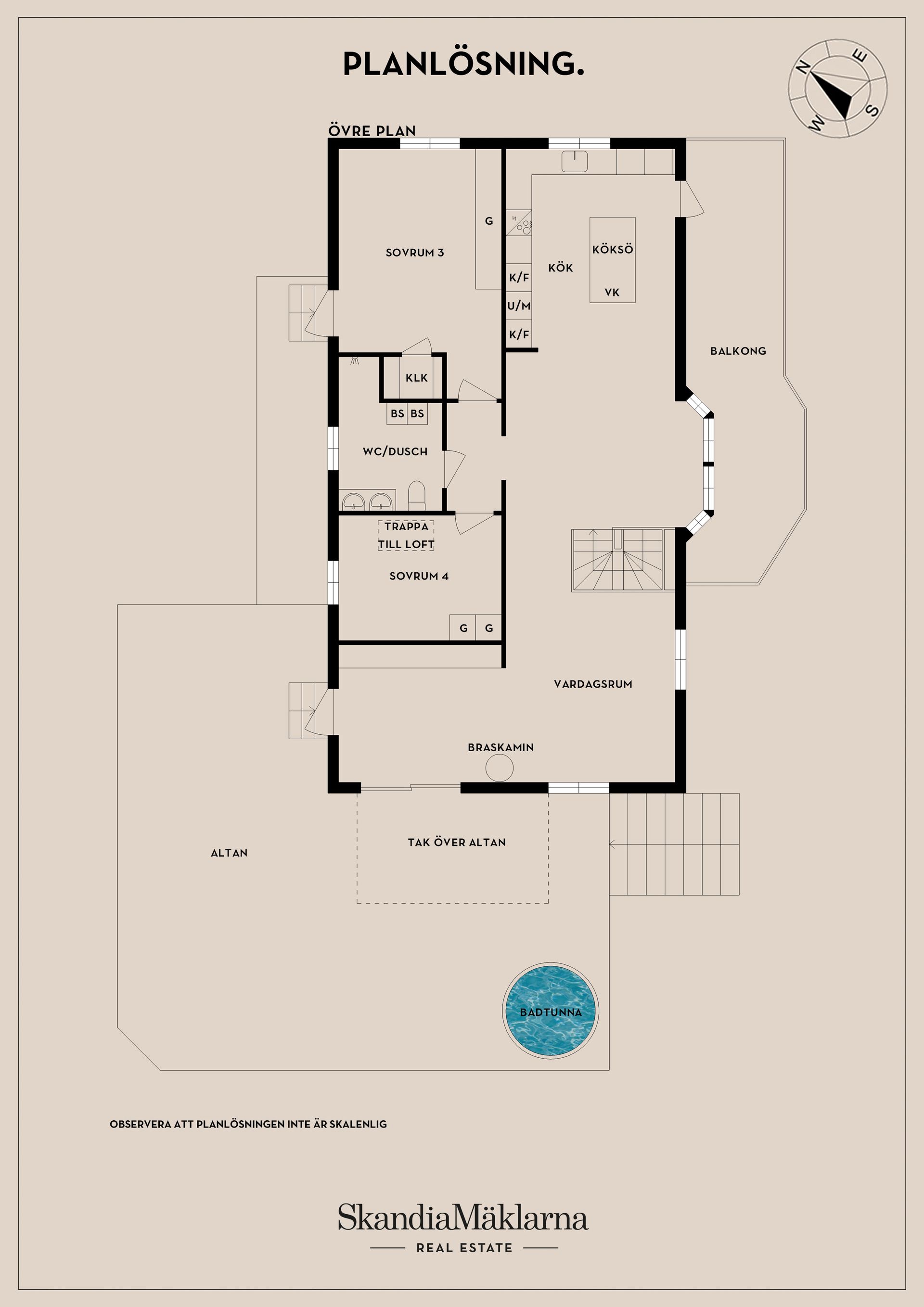 Villa, Solviks strand 10, Fållan, Huddinge