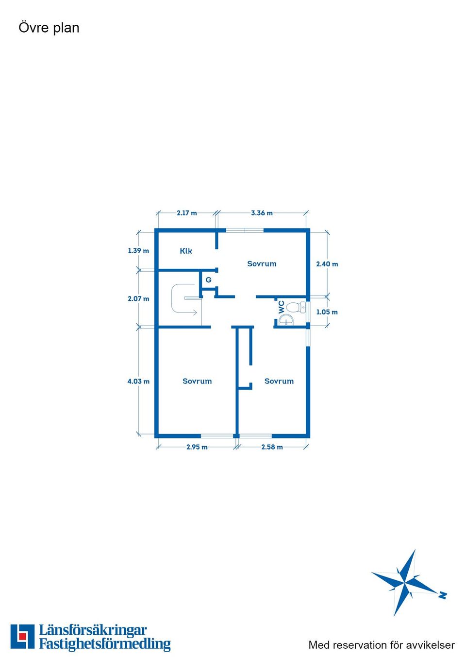 Bostadsrätt, Norra Herrgårdsgatan 55A, Mossen, Motala
