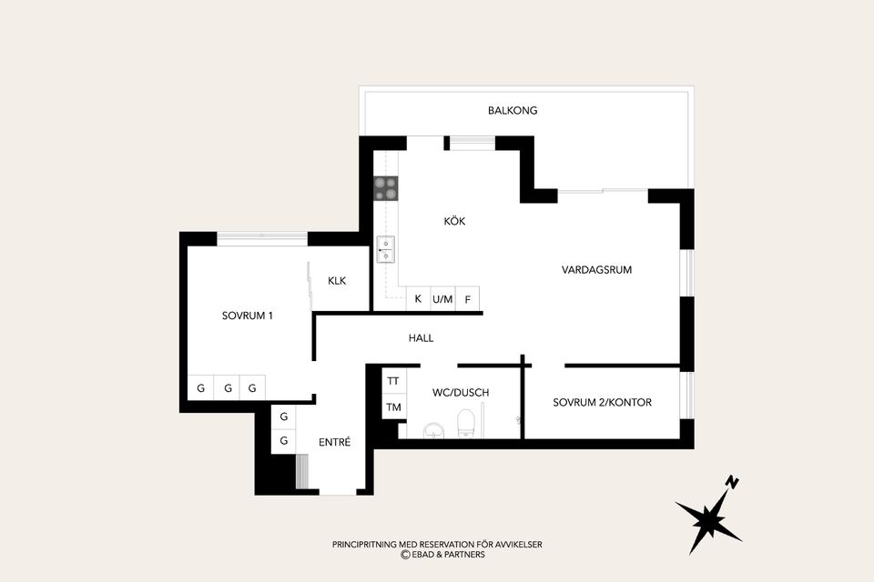 Bostadsrätt, Gökegårdsvägen 61B, Öjersjö, Partille