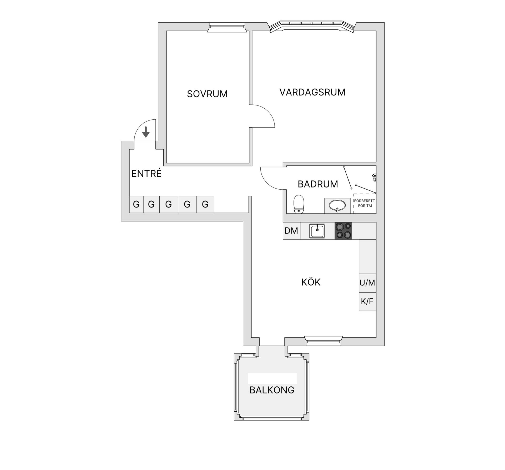 Bostadsrätt, Ringvägen 41A, Södermalm - Zinkensdamm, Stockholm