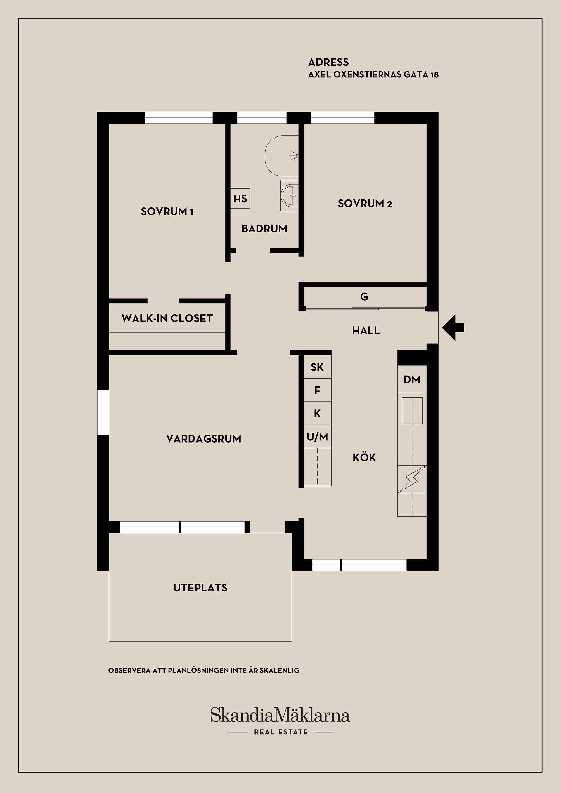 Bostadsrätt, Axel Oxenstiernas gata 18, Bäckby, Västerås