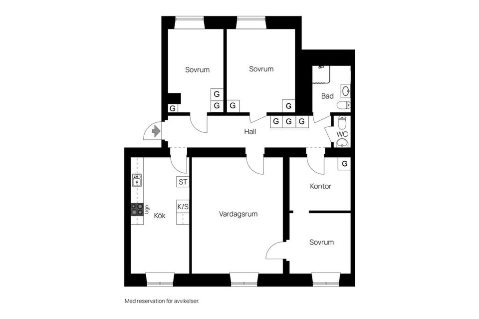 Bostadsrätt, Fleminggatan 83, Stockholm