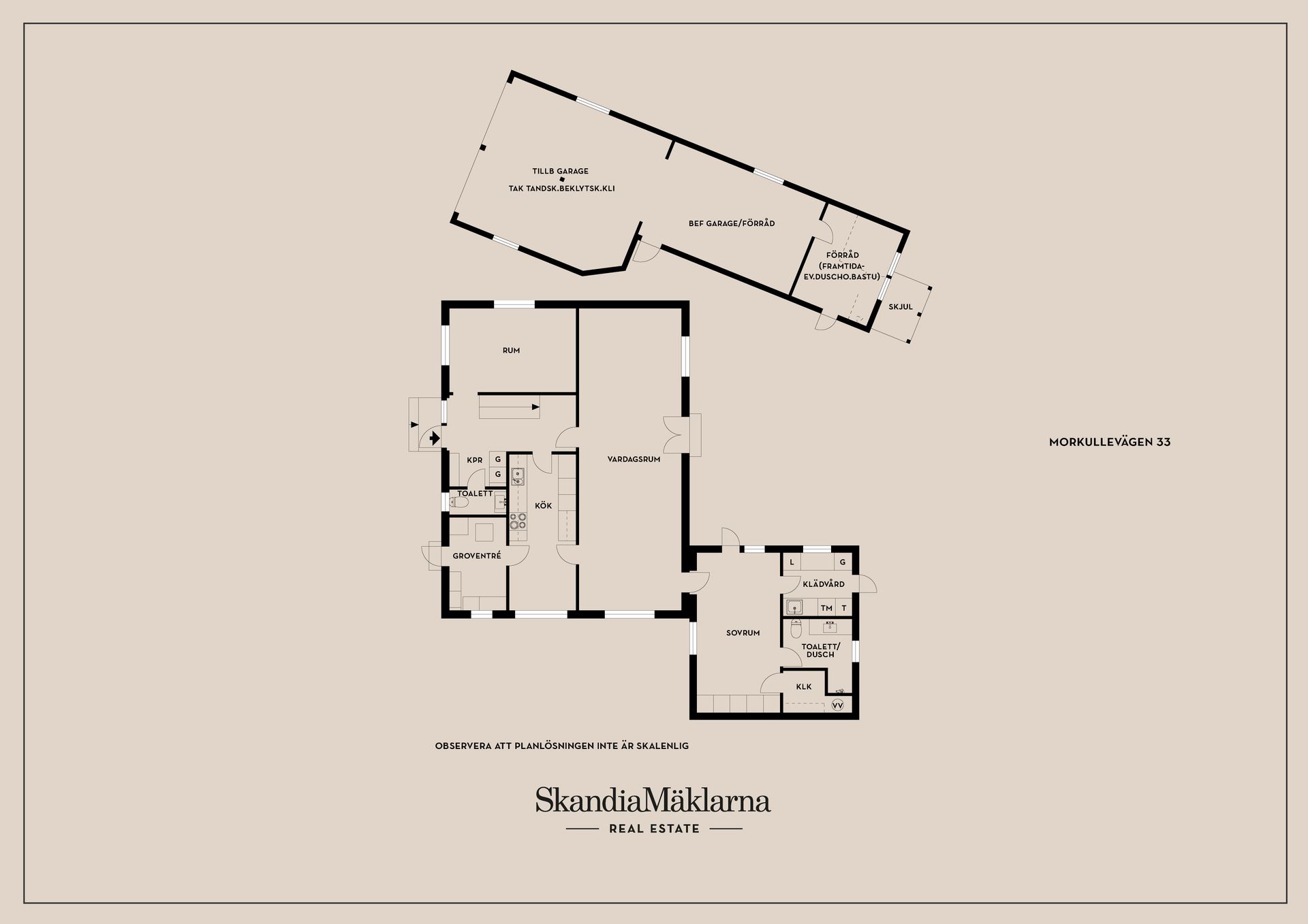 Villa, Morkullevägen 33, Barkarby, Järfälla