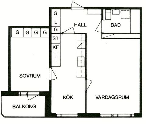 Bostadsrätt, Stampgatan 54C, Stampen, Göteborg