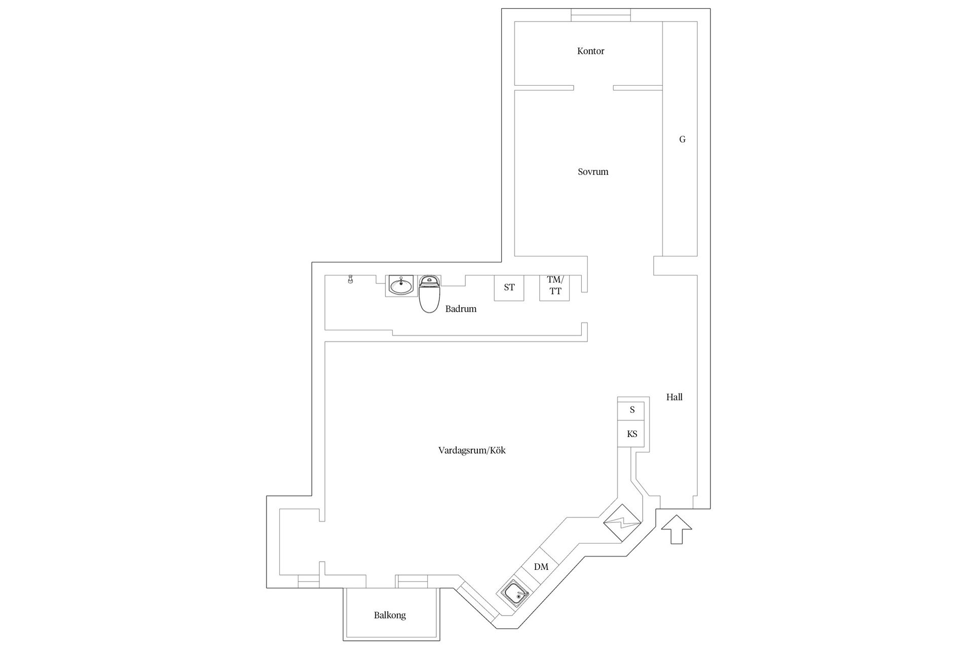 Bostadsrätt, Lindhagensgatan 59, Kungsholmen - Thorildsplan, Stockholm