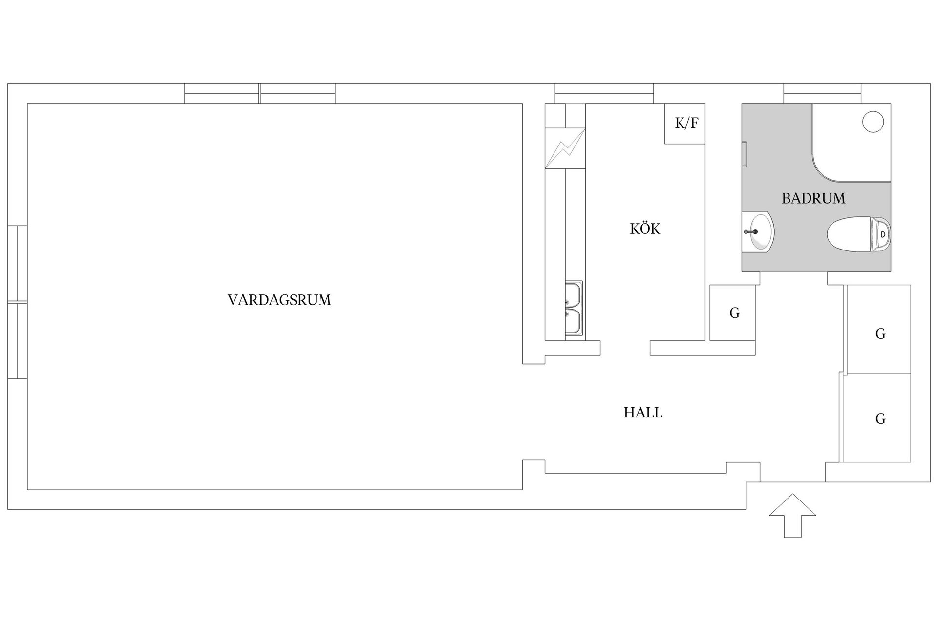 Bostadsrätt, Sjögatan 13A, Torpa - Söder, Jönköping
