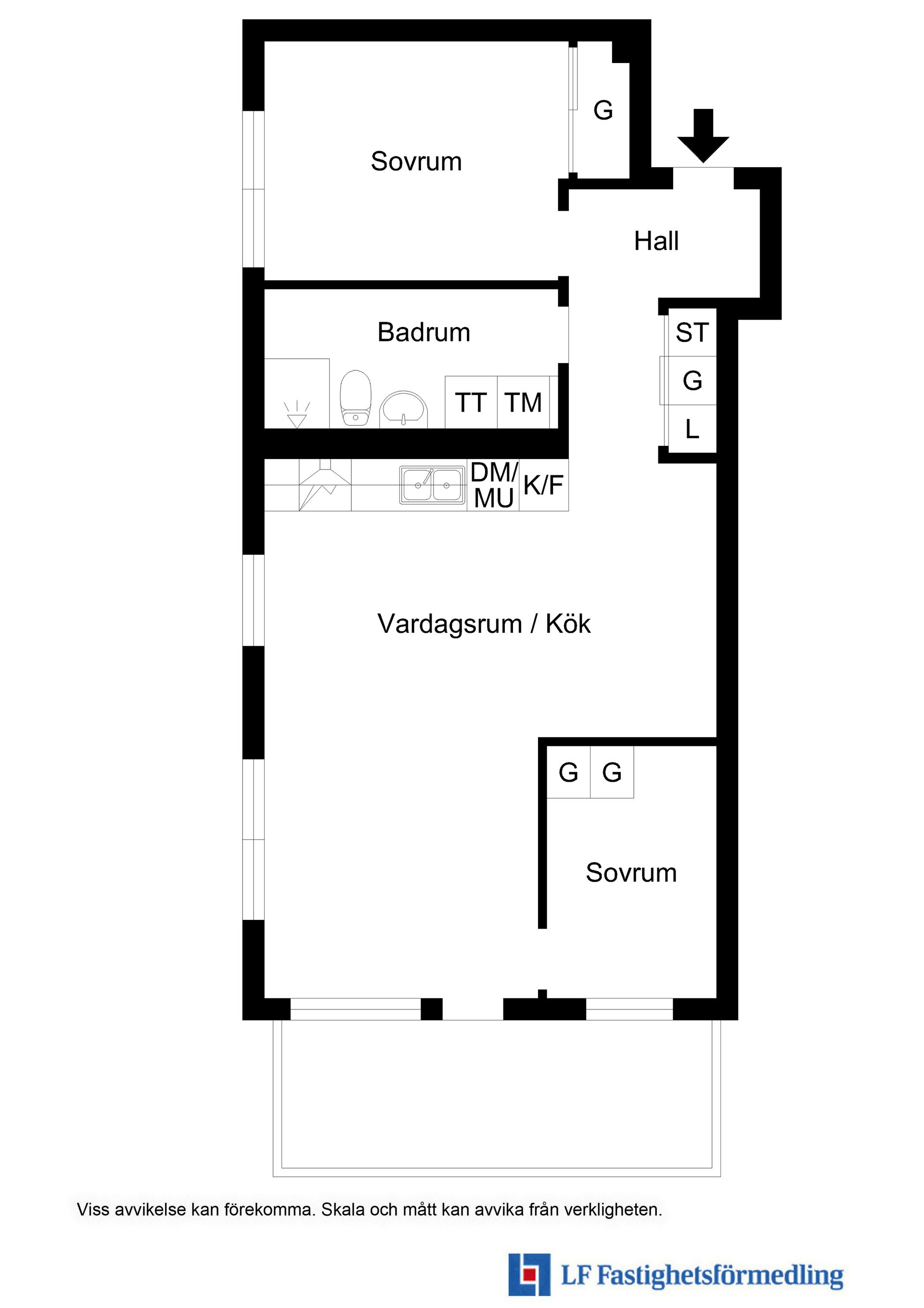 Bostadsrätt, Geijersgatan 1A, Malmö