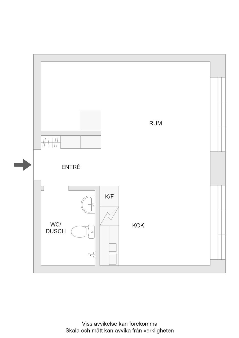 Bostadsrätt, Kopparbergsvägen 23, Centrum, Västerås