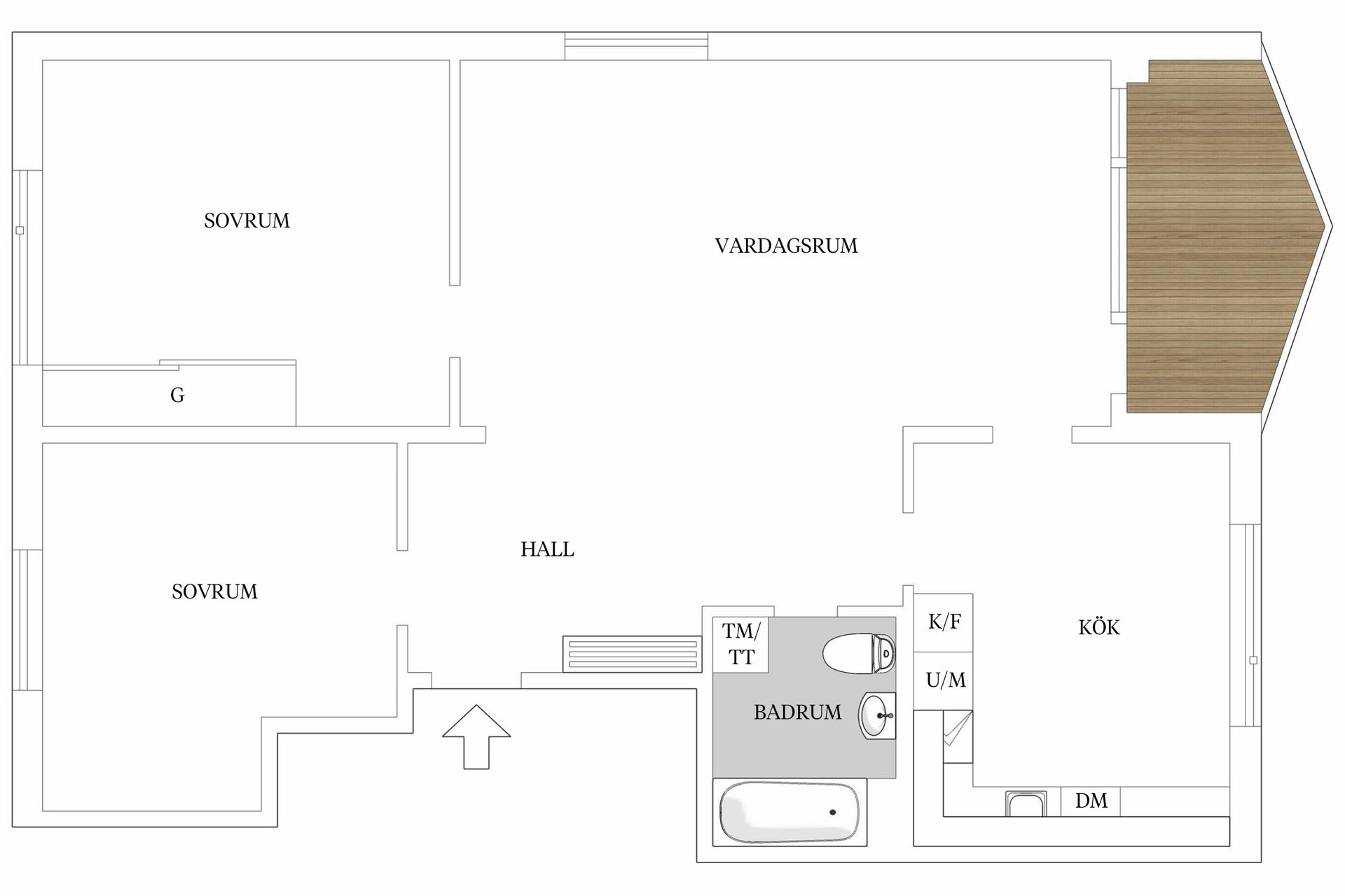 Bostadsrätt, Vädurens gata 220, Brandbergen, Haninge