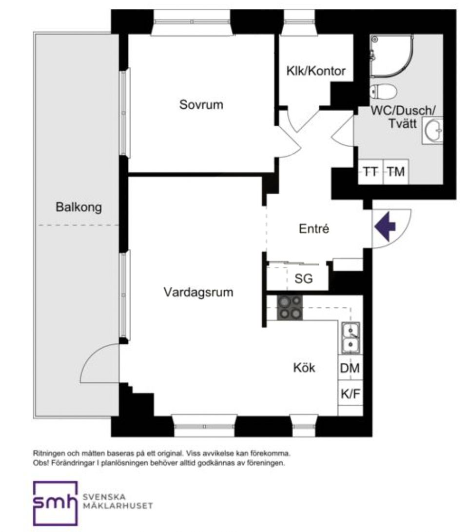 Bostadsrätt, Klas Klättermus Gata 7, Bromma / Annedal, Stockholm