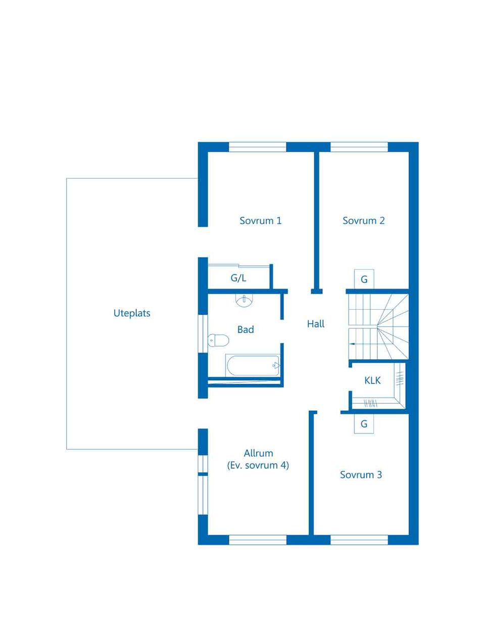 Radhus, Smedtorpsvägen 23A, Björnö, Norrtälje