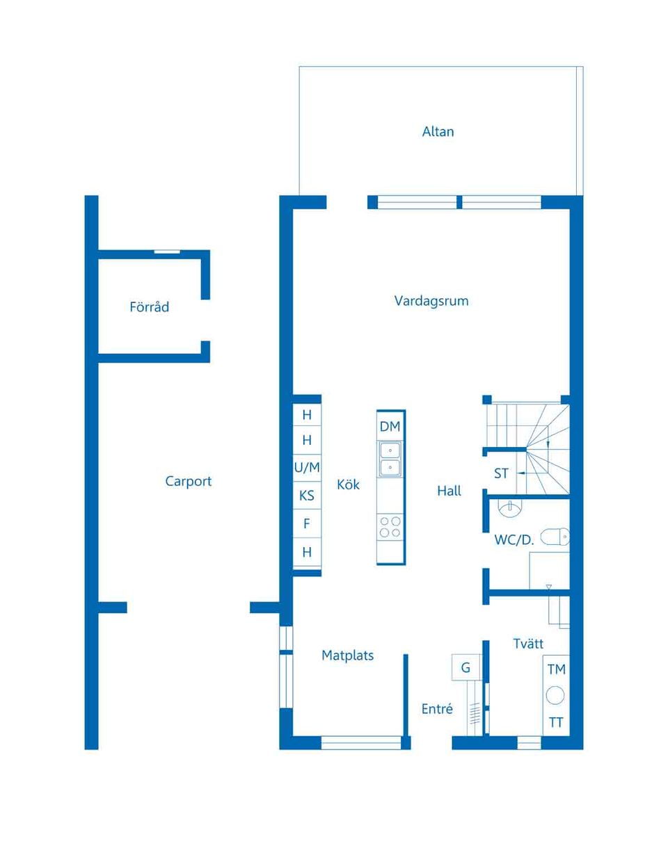 Radhus, Smedtorpsvägen 23A, Björnö, Norrtälje