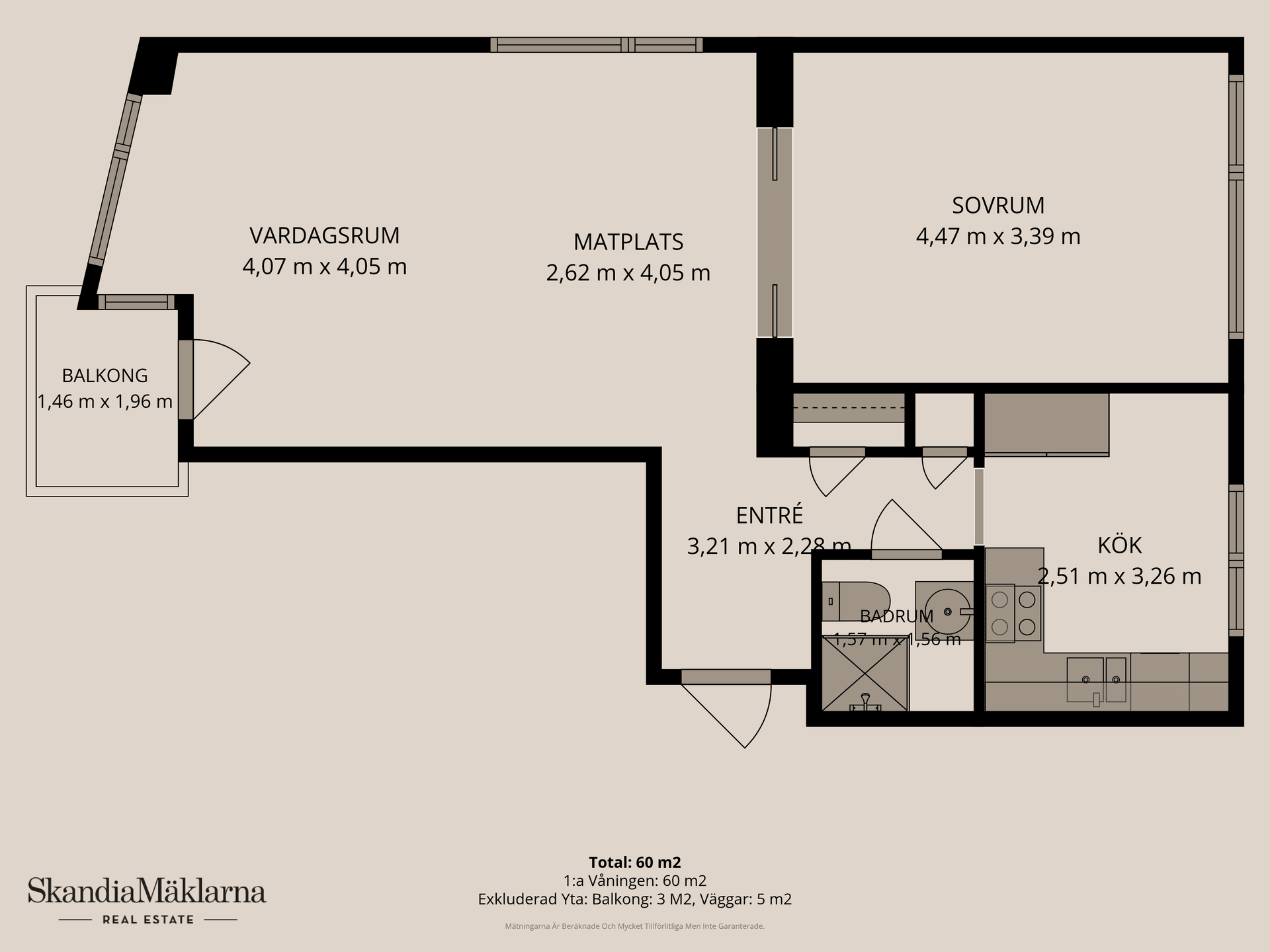 Bostadsrätt, Sadelmakaregatan 1A, Söder, Kristianstad