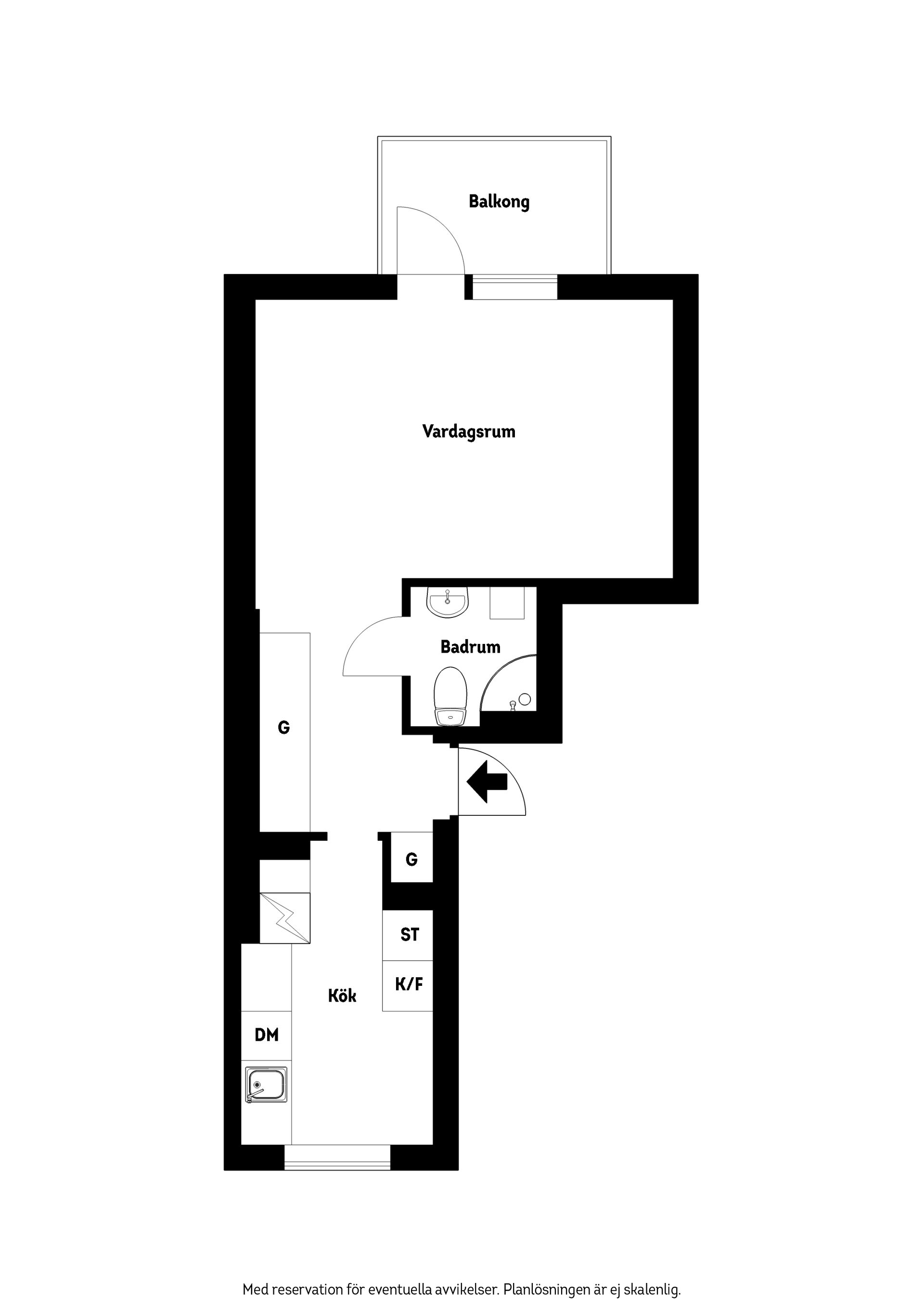Bostadsrätt, Storhöjdsgatan 7B, Strömmensberg, Göteborg