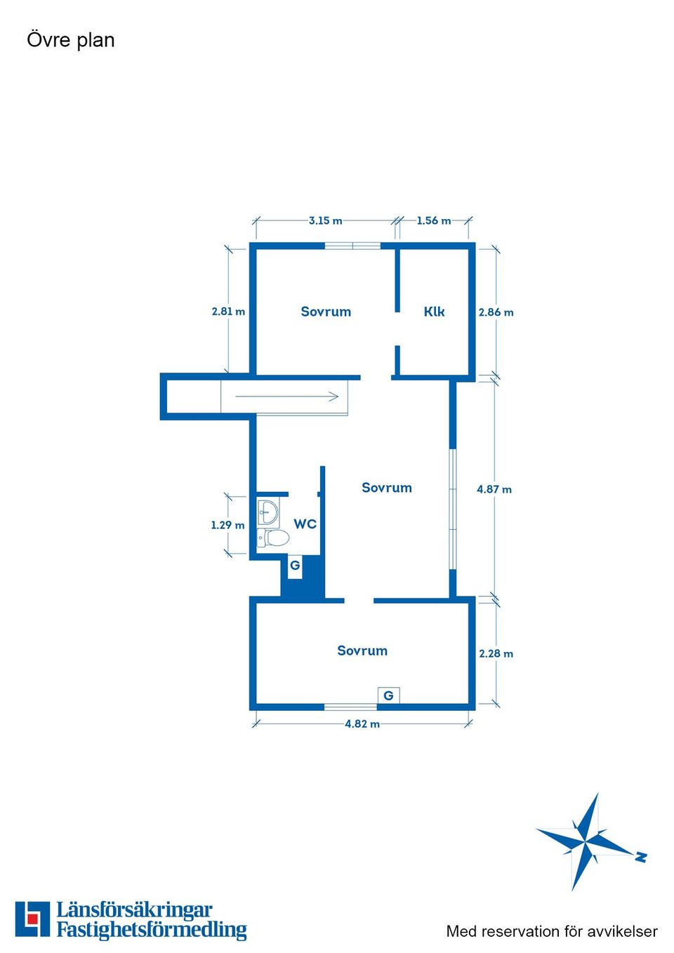 Villa, Landgången 13, Gustavsvik, Motala