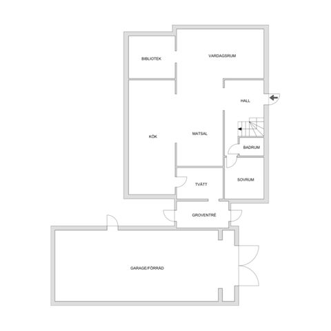 Villa, Ulvabäcksgatan 24, Hångers, Ljungby